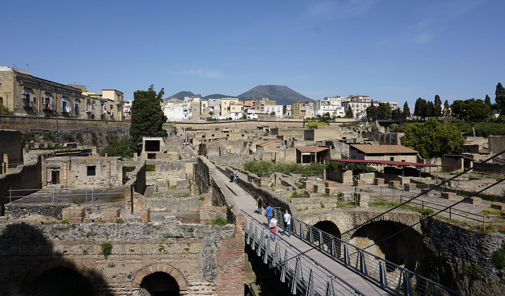 Herculaneum is a fascinating day trip from Sorrento
