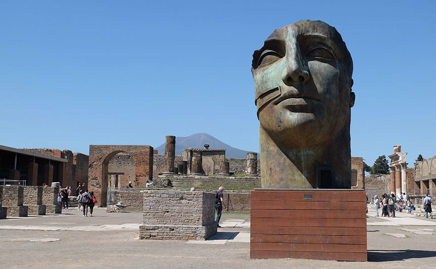 The Roman city of Pompeii is an easy day trip from Sorrento
