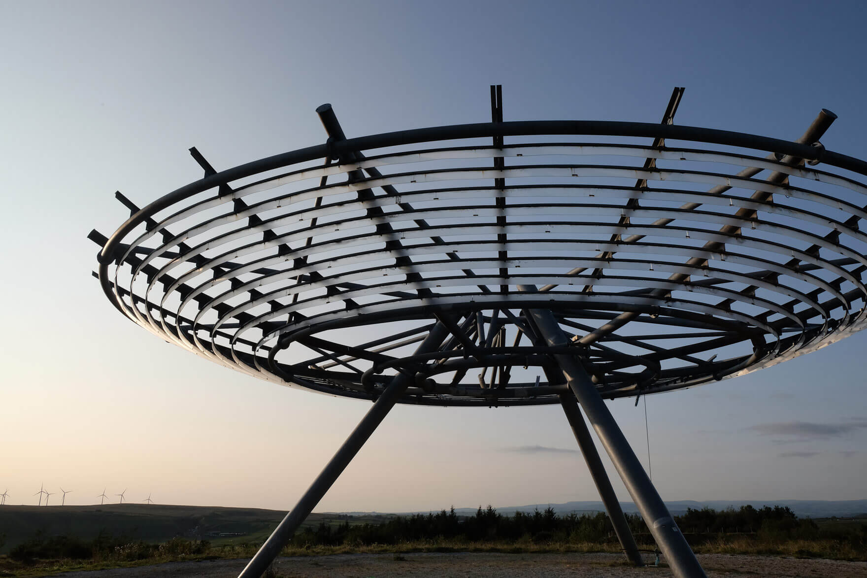 The Halo Panopticon in Haslingden, Rossendale