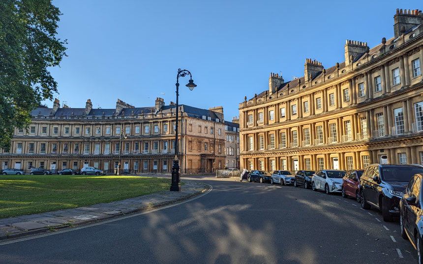 The Circus in Bath - I actually found the Circus more beautiful than the Royal Crescent