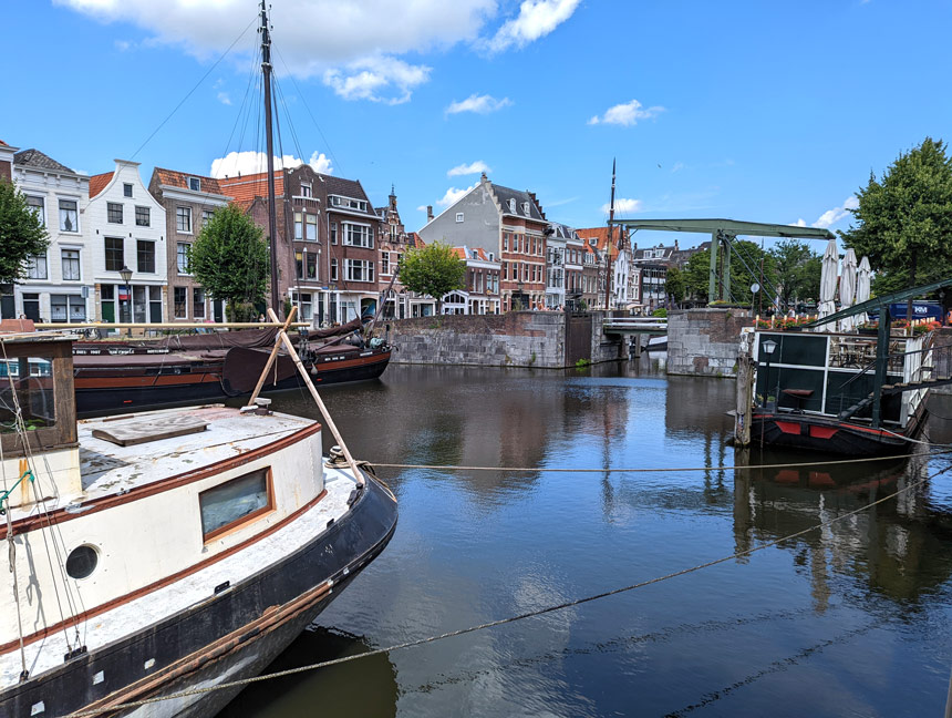 Delfshaven in Rotterdam, one of the prettiest parts of the city
