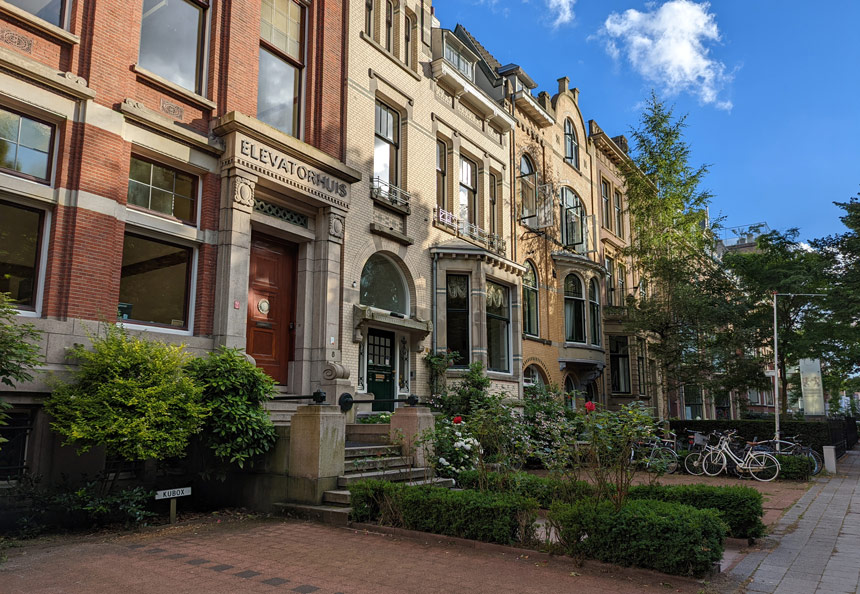 Park Laan, one of my favourite streets in Rotterdam.