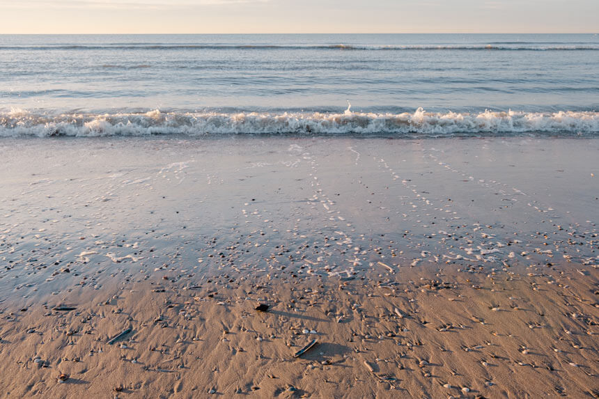 The beach in Zandvoort is one of the most beautiful I've ever visited