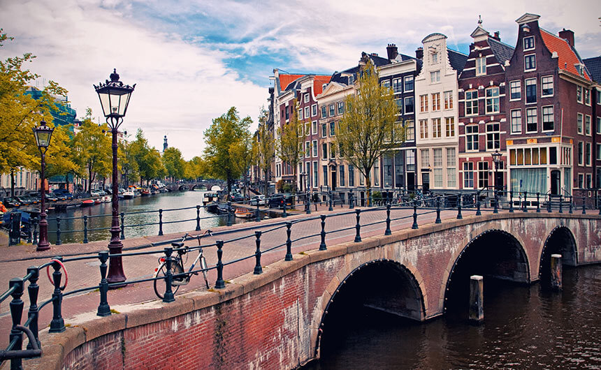 The stunning city of Amsterdam - one of the most surprising beach cities in Europe