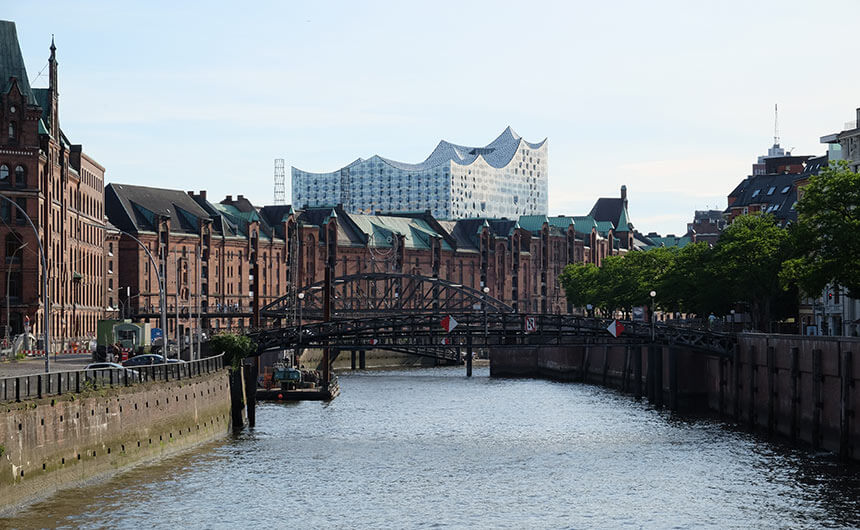 Hamburg city centre includes attractions like the UNESCO World Heritage-listed Speicherstadt warehouses and the astonishing modern Elbphilharmonie concert hall