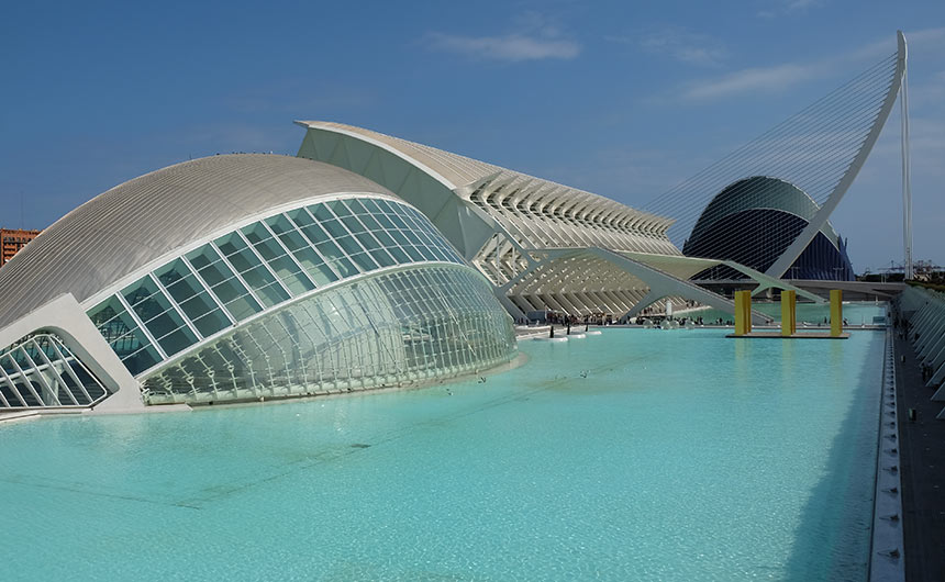 The City of Arts and Sciences is Valencia's top attraction