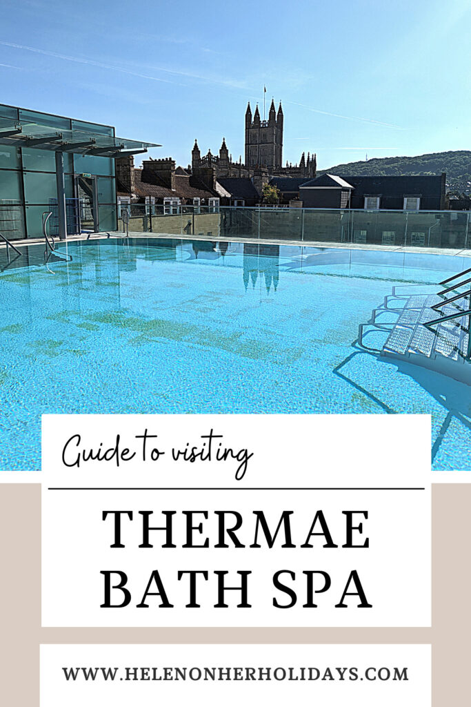 Guide to visiting Thermae Bath Spa