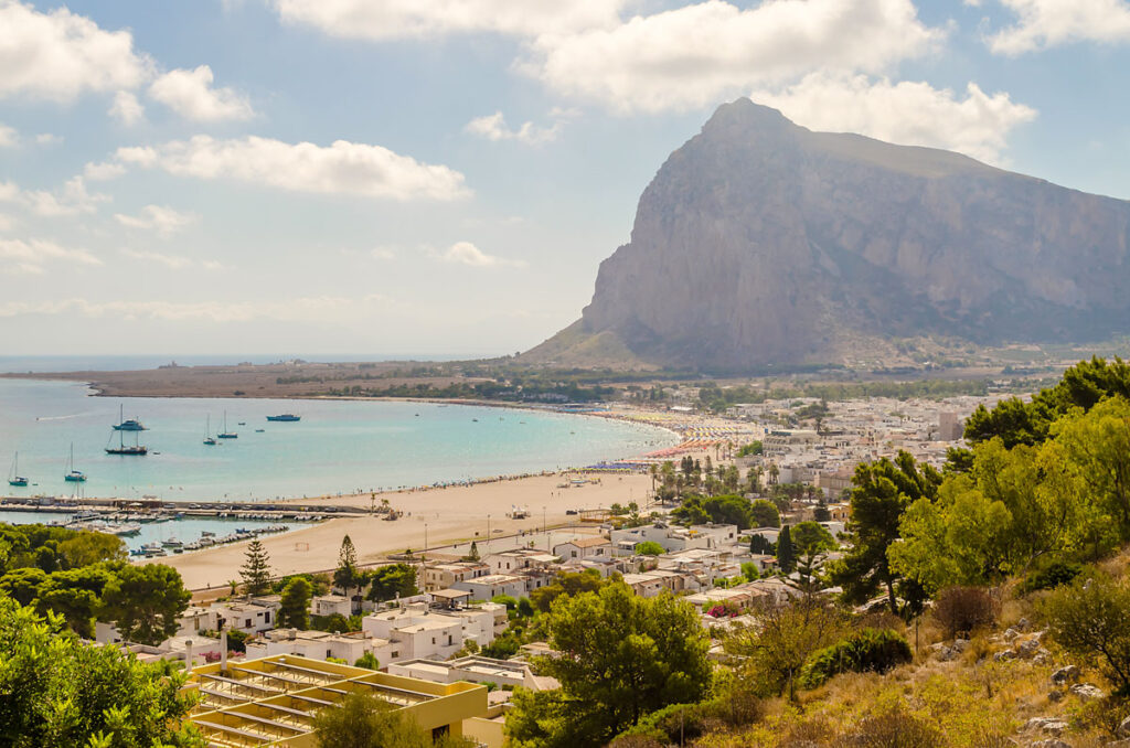 San Vito Lo Capo, the unlikely setting for the Couscous Festival, one of the biggest events in Sicily in September.