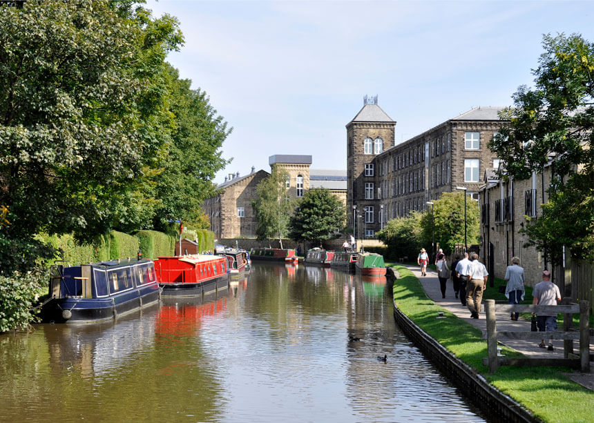 The Leeds and Liverpool in the lovely Yorkshire market town Skipton