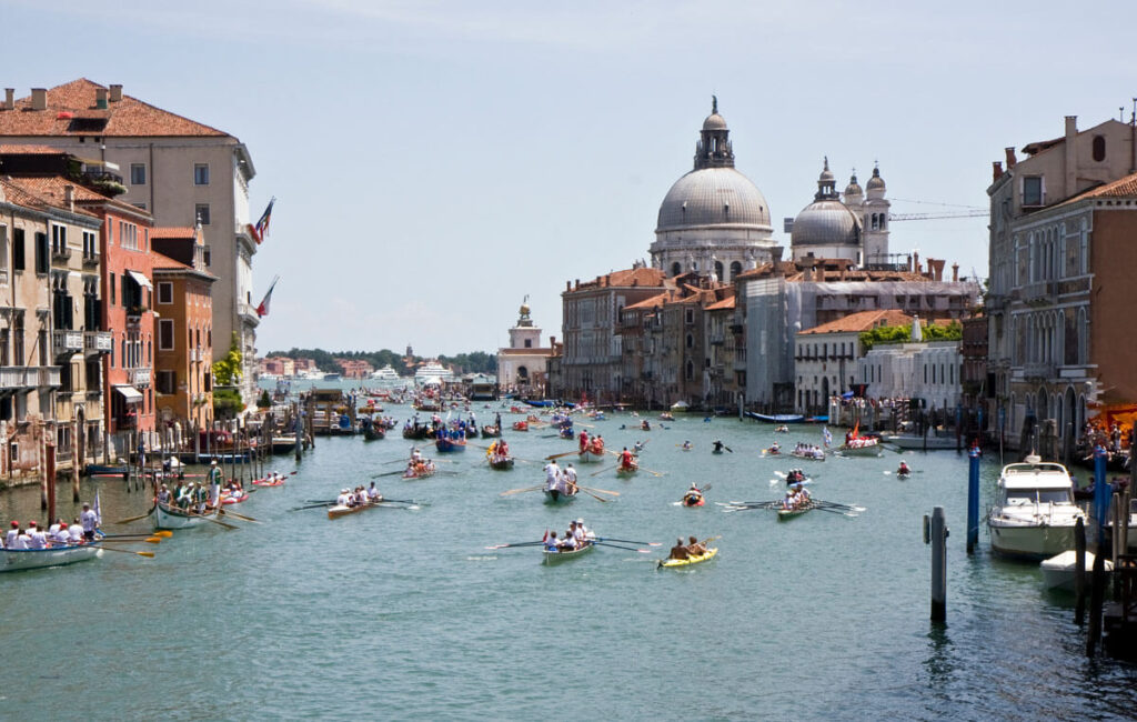 Venice's historical regatta takes place in early September. Even if you miss it, September is a wonderful month to visit Venice.