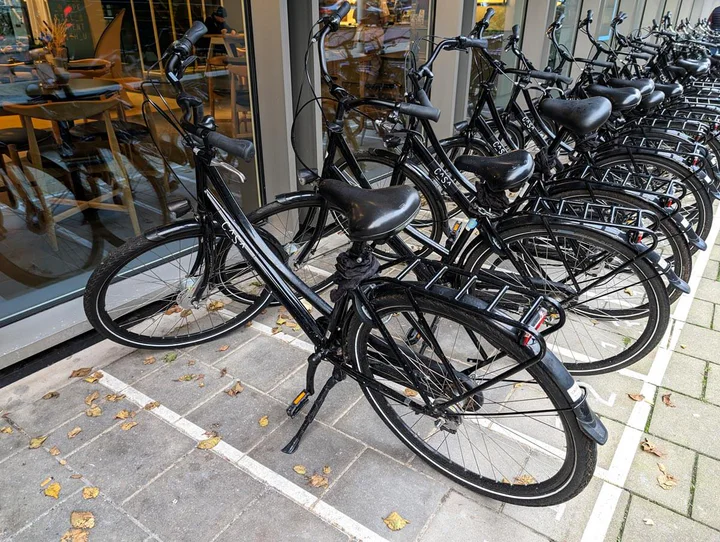 If you're confident in your biking skills, you can rent bikes from the hotel