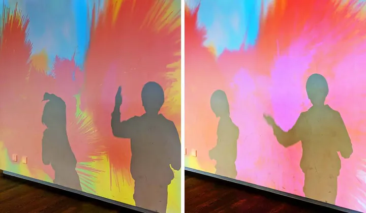 There are lots of fun interactive exhibits