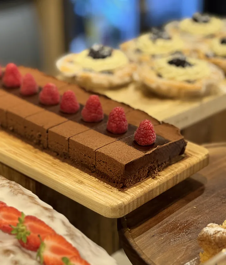 A selection of delicious-looking cakes