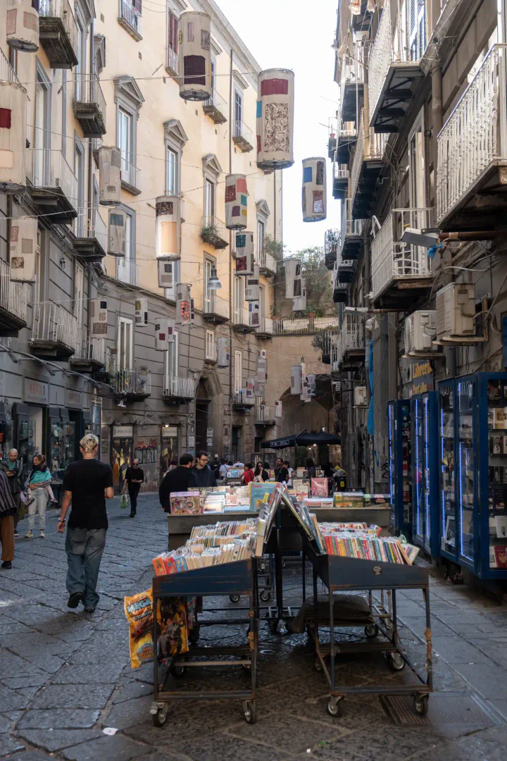 Bookshops on Via Port'Alba