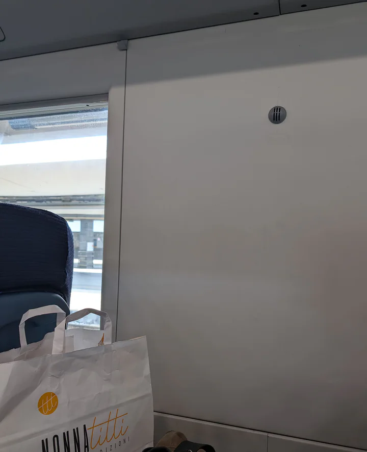 A blank wall where a window should be