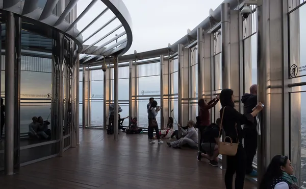 Visiting the Burj Khalifa at sunrise