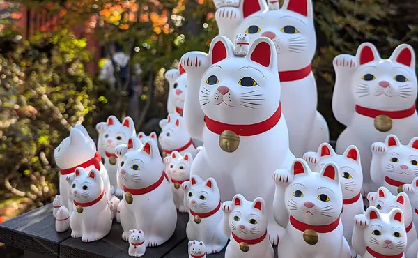 Gōtokuji Temple: Taking the cat train to Tokyo's famous cat temple