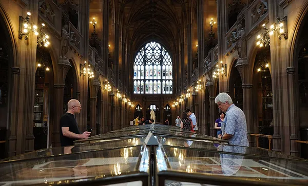 Visiting the John Rylands Library, an amazing hidden gem in Manchester