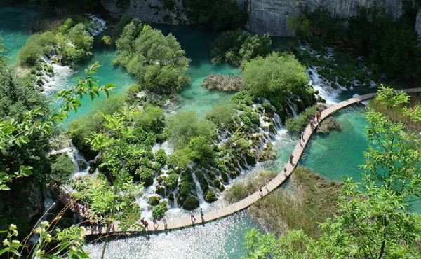 Visiting the Plitvice Lakes National Park, Croatia