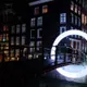 A light installation at the Amsterdam Light Festival