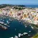 The Marina di Corricella in Procida.
