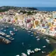 The Marina di Corricella in Procida.