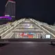 Things to do in Tirana - Tirana Pyramid lit up at night