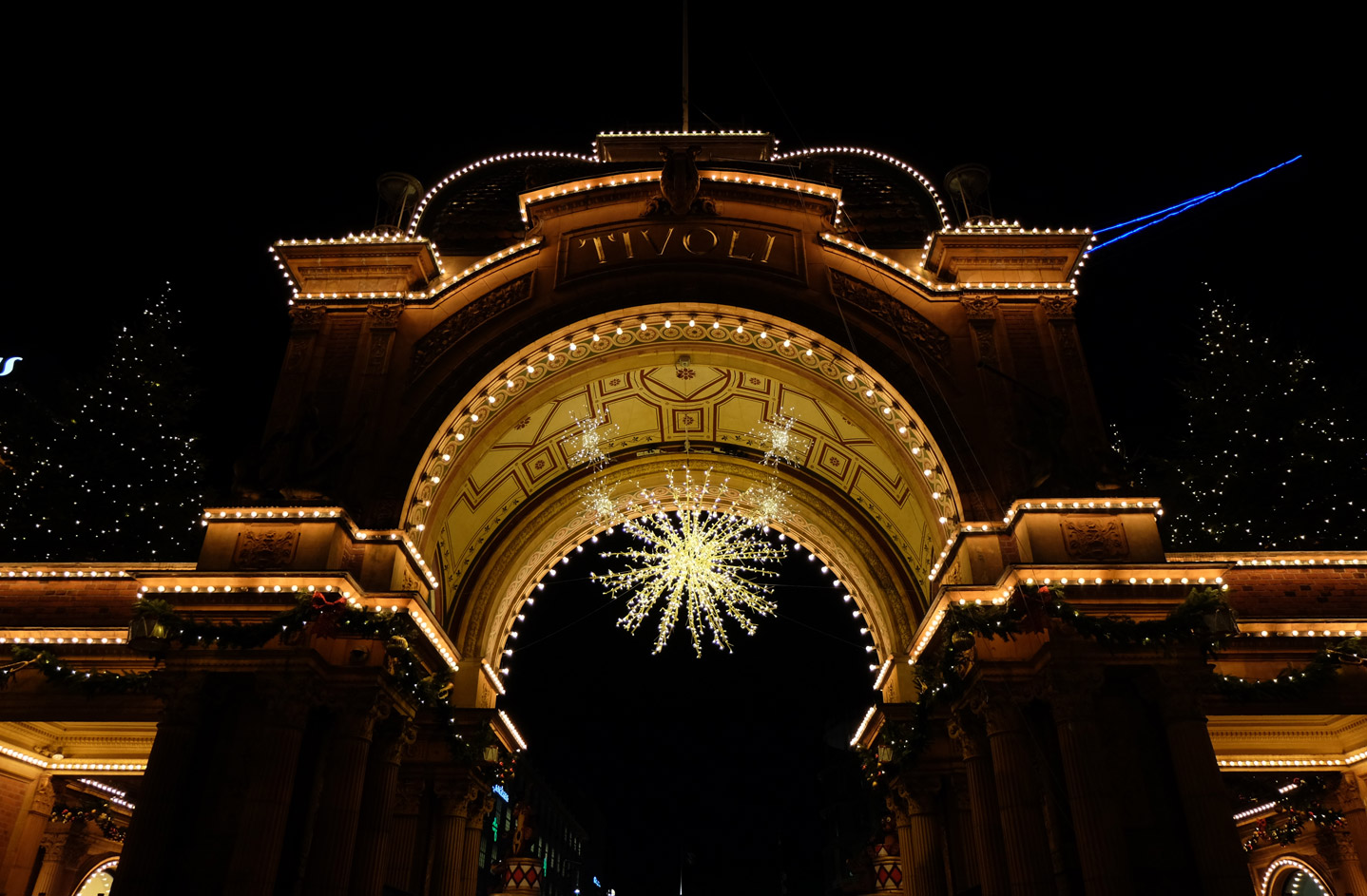 The entrance to Tivoli feels like the door to Narnia at Christmas time