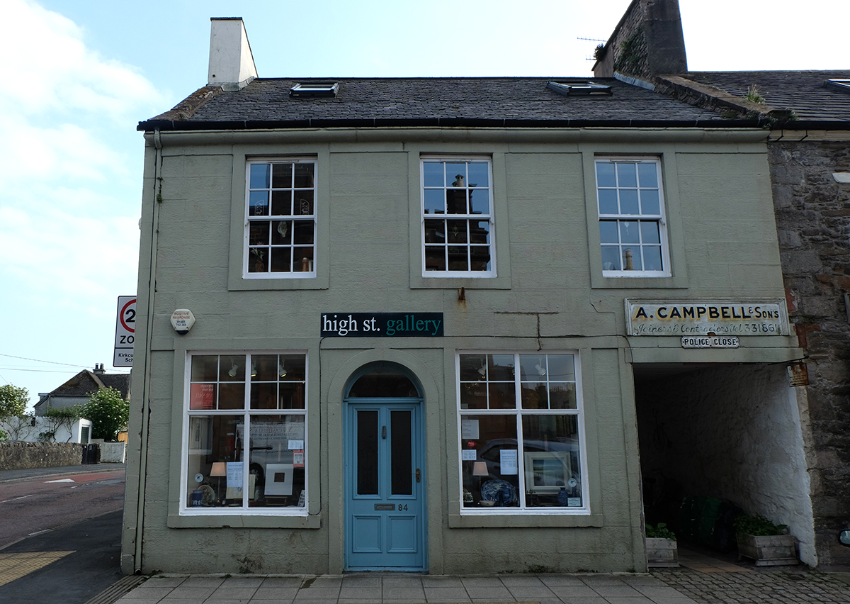 May Morrison's sweet shop in Kirkcudbright