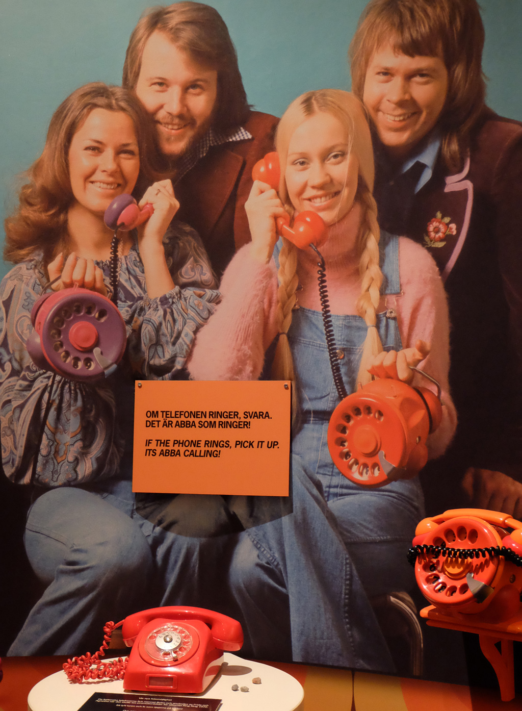 If the phone rings, pick it up. It's ABBA calling!