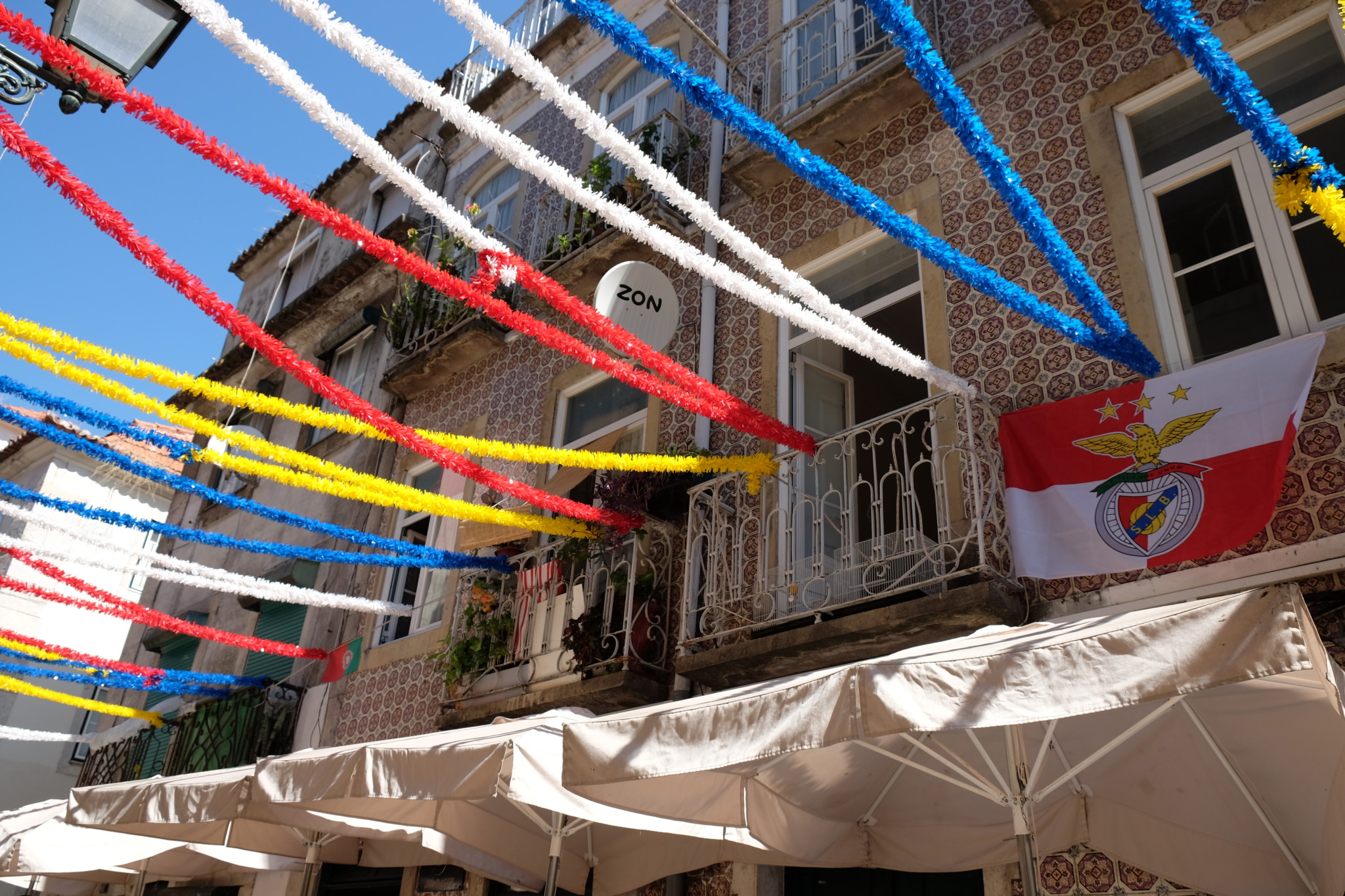Decorations in Bairro Alto