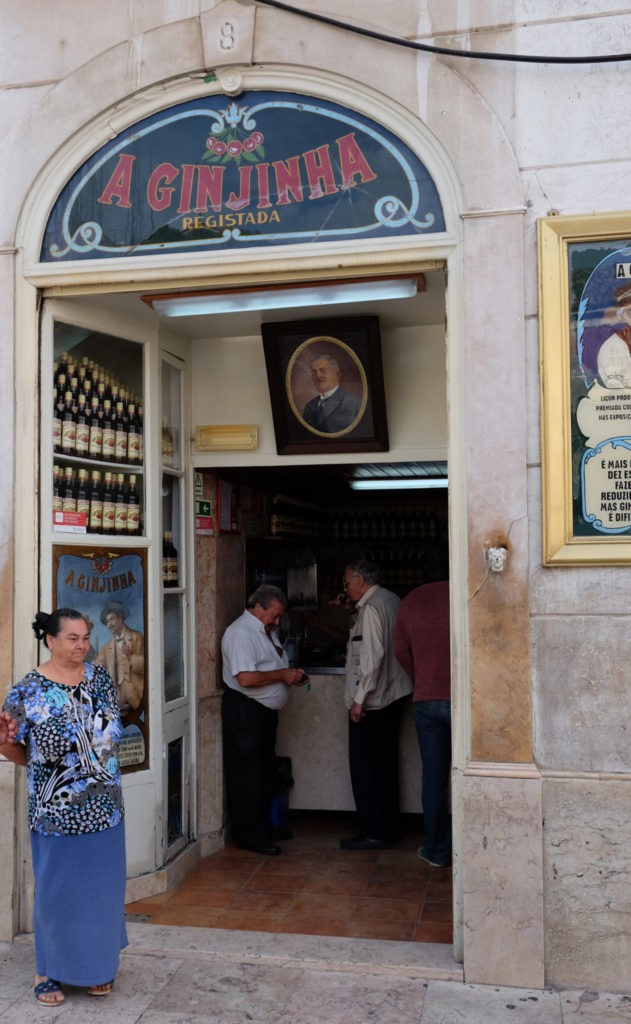 The A Ginjinha bar onLargo De São Domingos