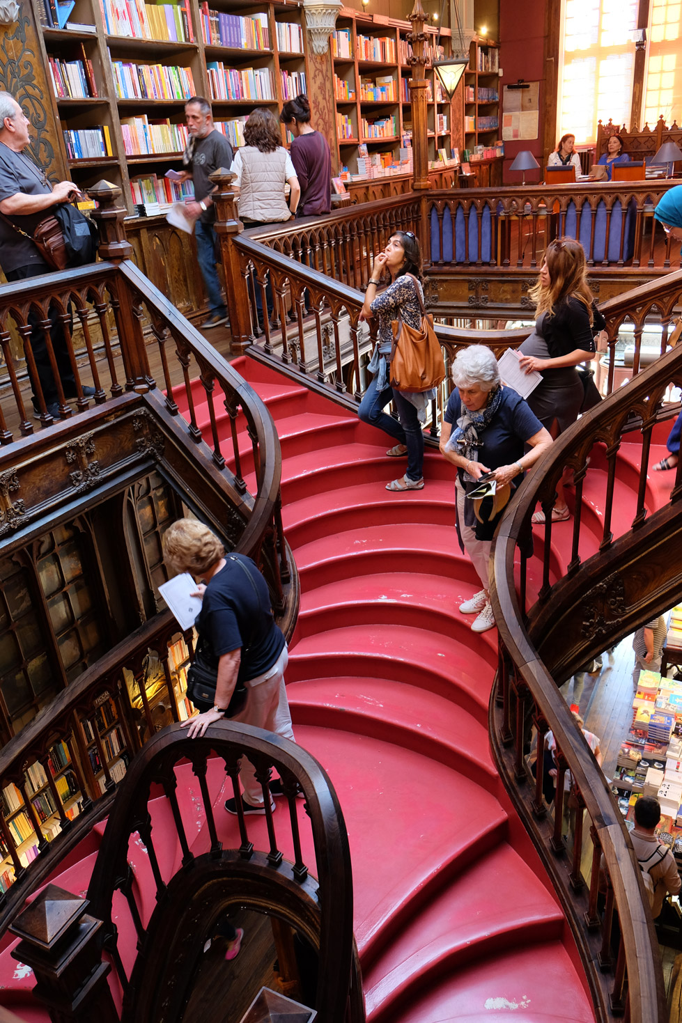 The lovely Livraria Lello bookshop in Porto