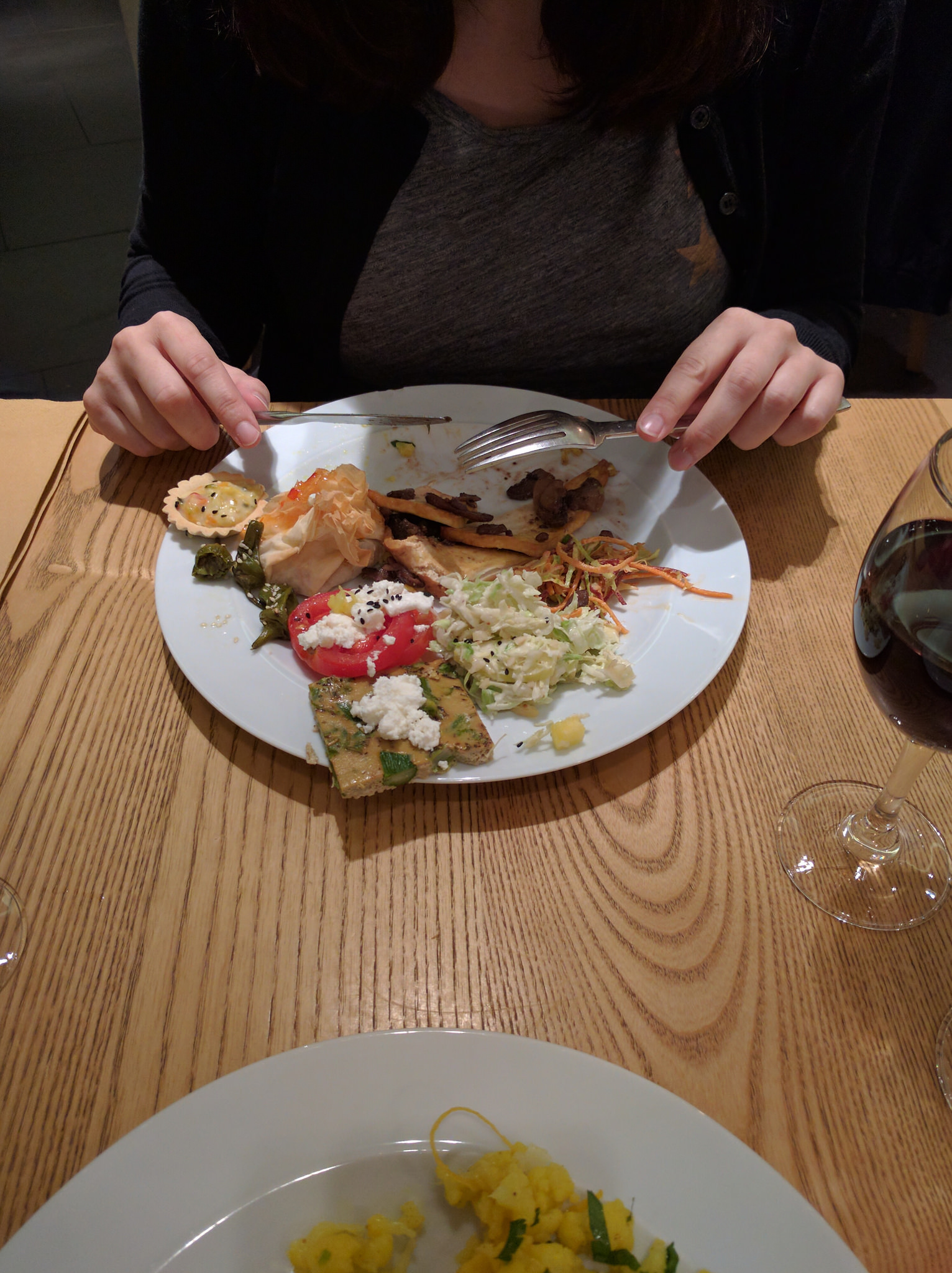 A little bit of everything at DaTerra vegetarian buffet