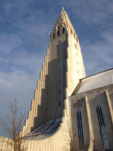 Hallgrímskirkja was inspired by the basalt columns formed when lava cools