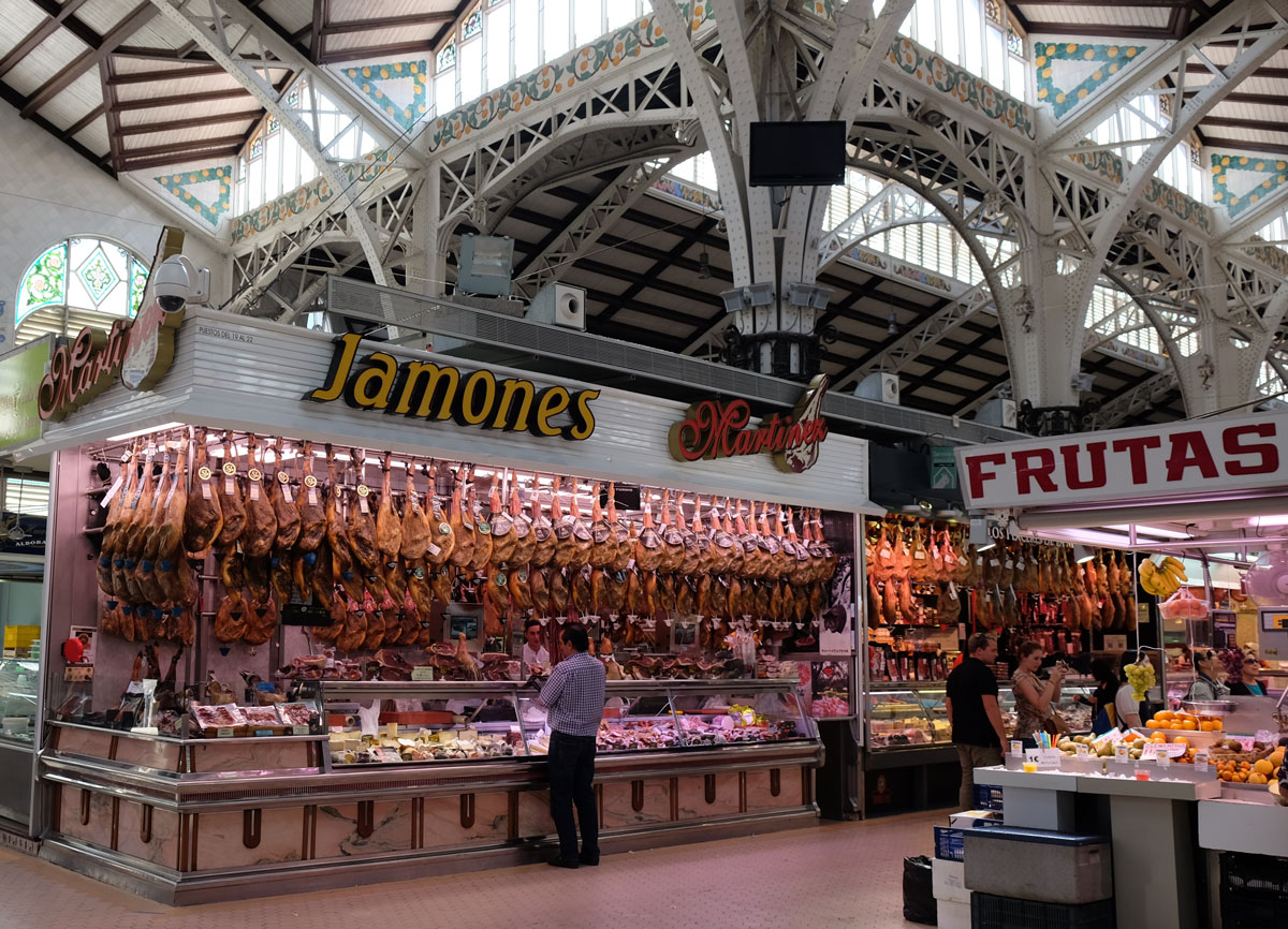 Inside the Mercado Central