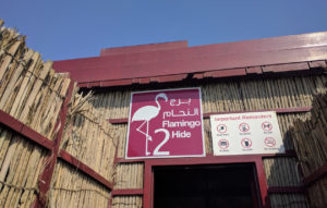 The entrance to the hide