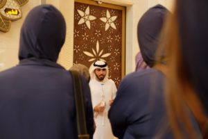 Our guide for the free tour was a local Emirati man