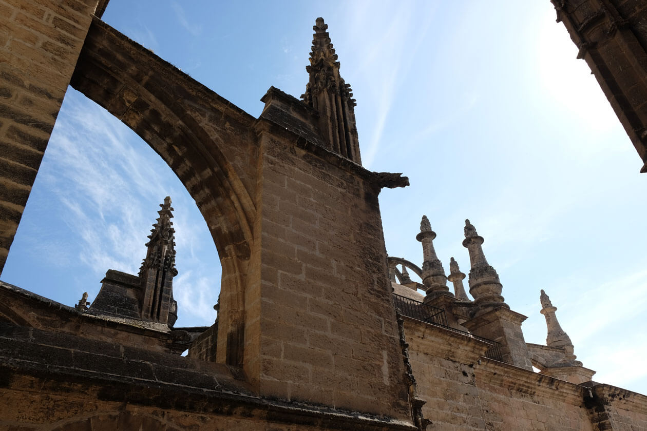 Up close with Seville cathedral on a guided tour of the roof