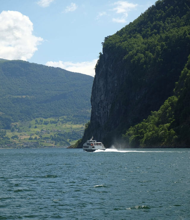On the Aurlandsfjord