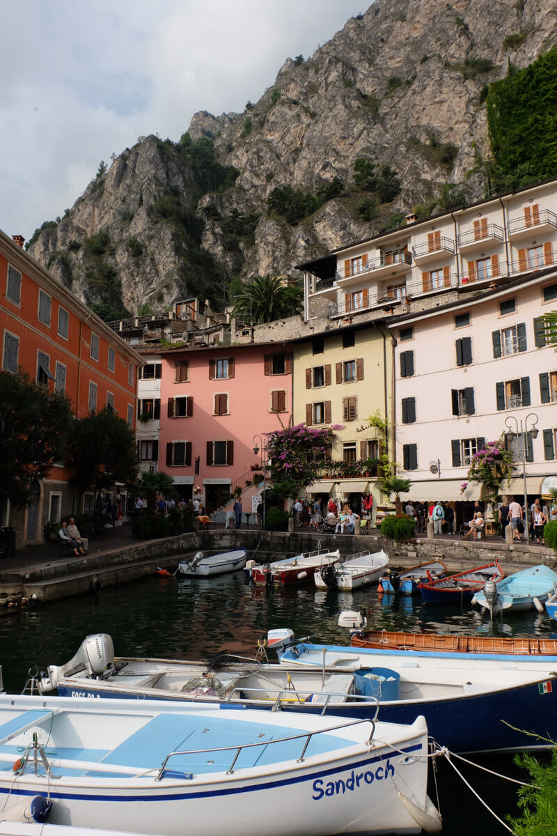 Limone's picturesque harbour