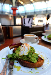 My avo on sourdough. Ok it's a bit #basic but it tastes so good.