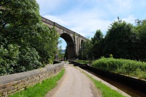The viaduct in Saddleworth