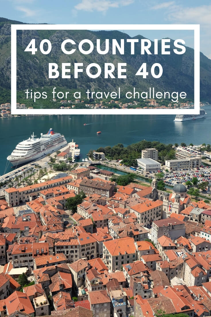 Have you thought of doing a travel challenge? Here's how I visited 40 countries before age 40, and tips for your own travel challenge - whether that's 40 by 40, 30 by 30 or maybe every country in the world