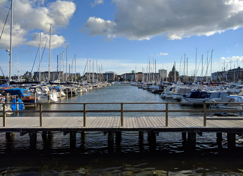 Helsinki has one of the prettiest waterfronts I've seen