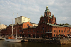 Uspenski Cathedral and the Kanavaranta waterfront