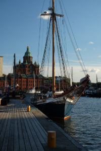 Uspenski Cathedral watches over the waterfront