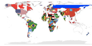 Flags of the world - but how many countries are there?