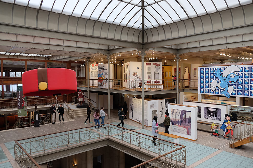 The Belgian Comic Strip Centre is a museum dedicated to Belgian comics