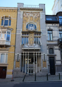 The Cauchie House is a beautiful example of Art Nouveau architecture